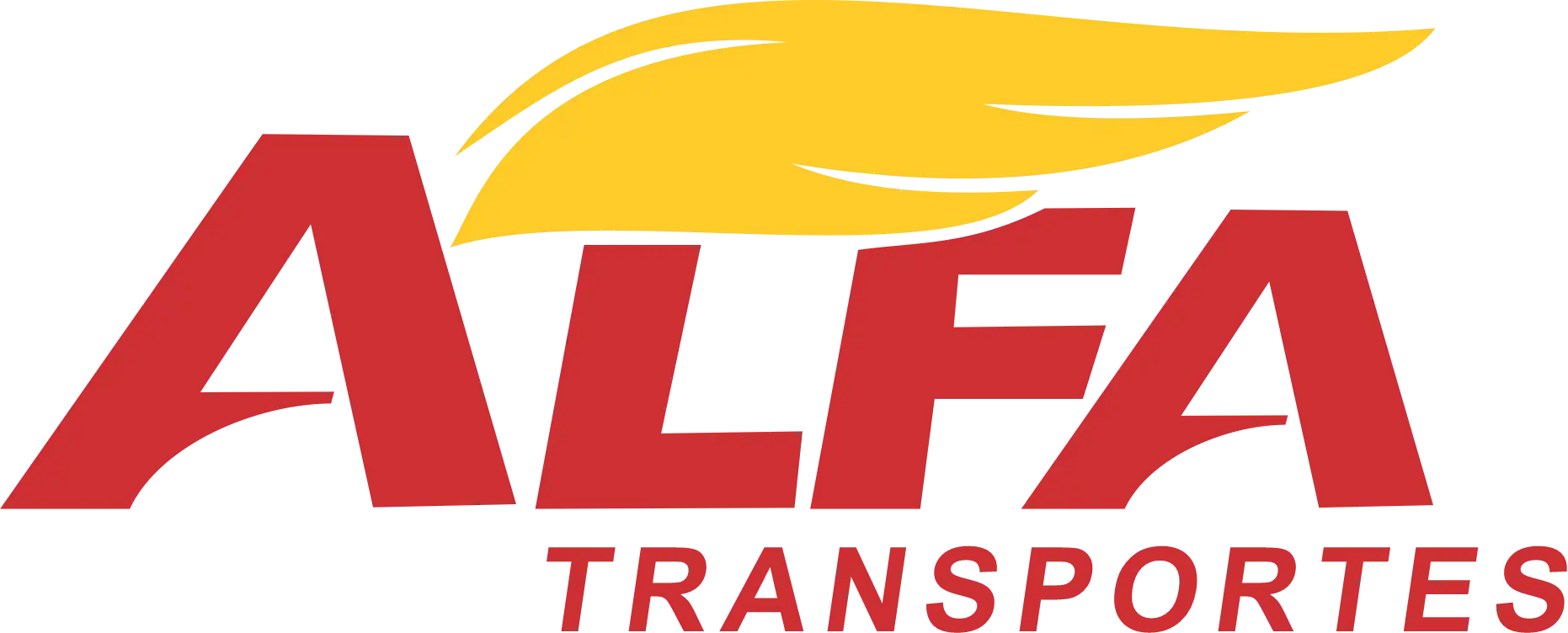 Logotipo Alfa Transportes